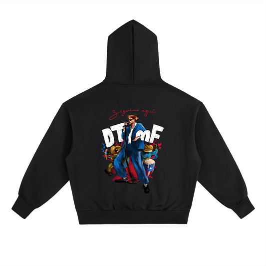 Bad Bunny - DTMF Premium Heavyweight Pocket Hoodie