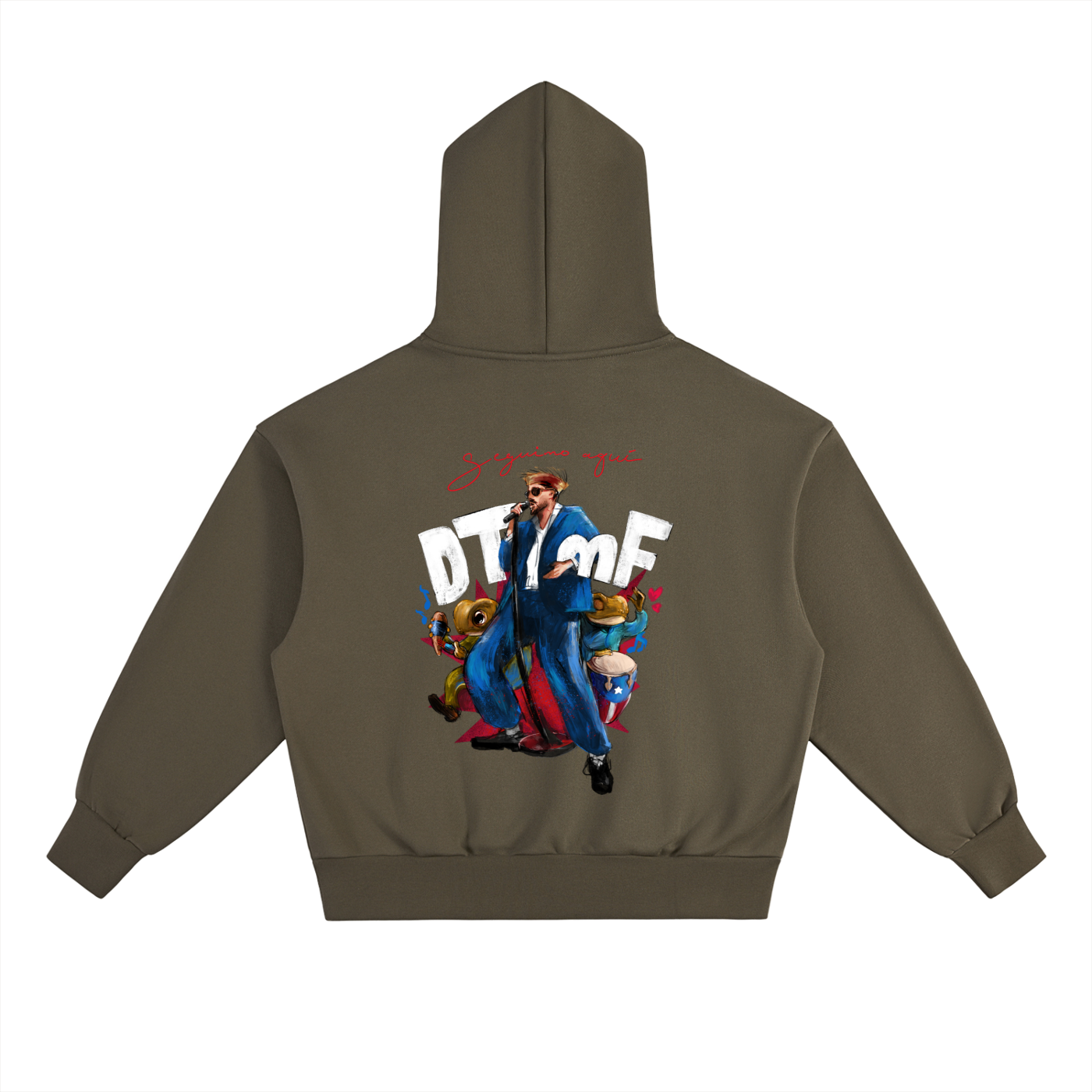 Bad Bunny - DTMF Premium Heavyweight Pocket Hoodie