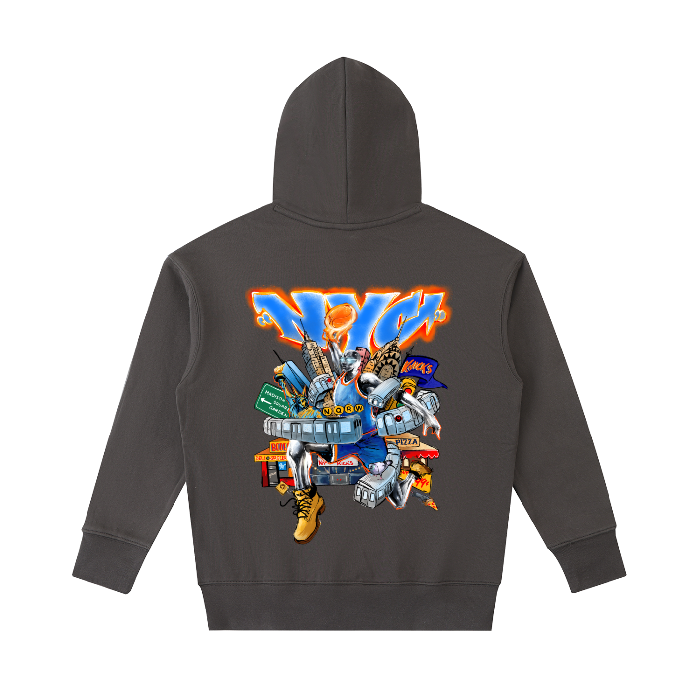 NEW YORK KNICKS HEAVYWEIGHT HOODIE