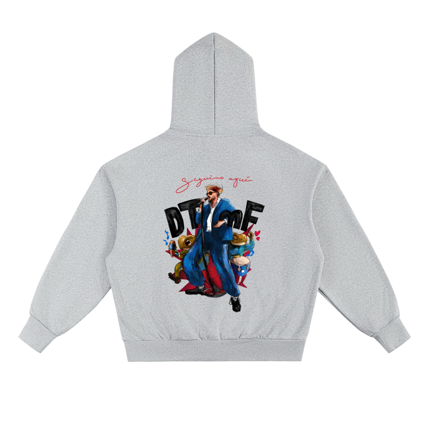 Bad Bunny - DTMF Premium Heavyweight Pocket Hoodie