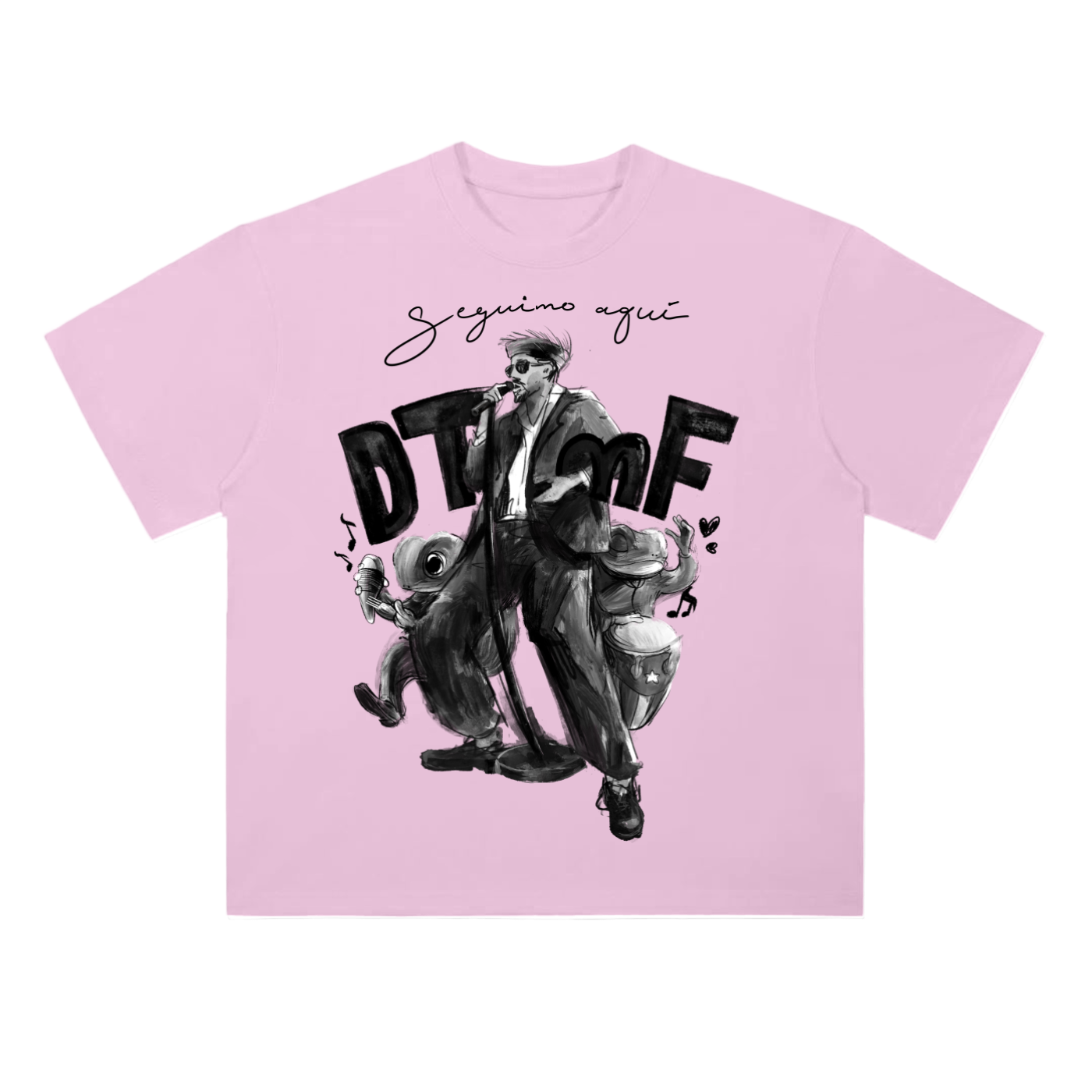 Bad Bunny - DTMF Sketch T-Shirt