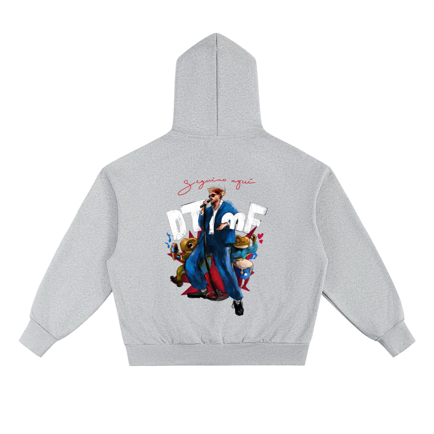 Bad Bunny - DTMF Premium Heavyweight Pocket Hoodie