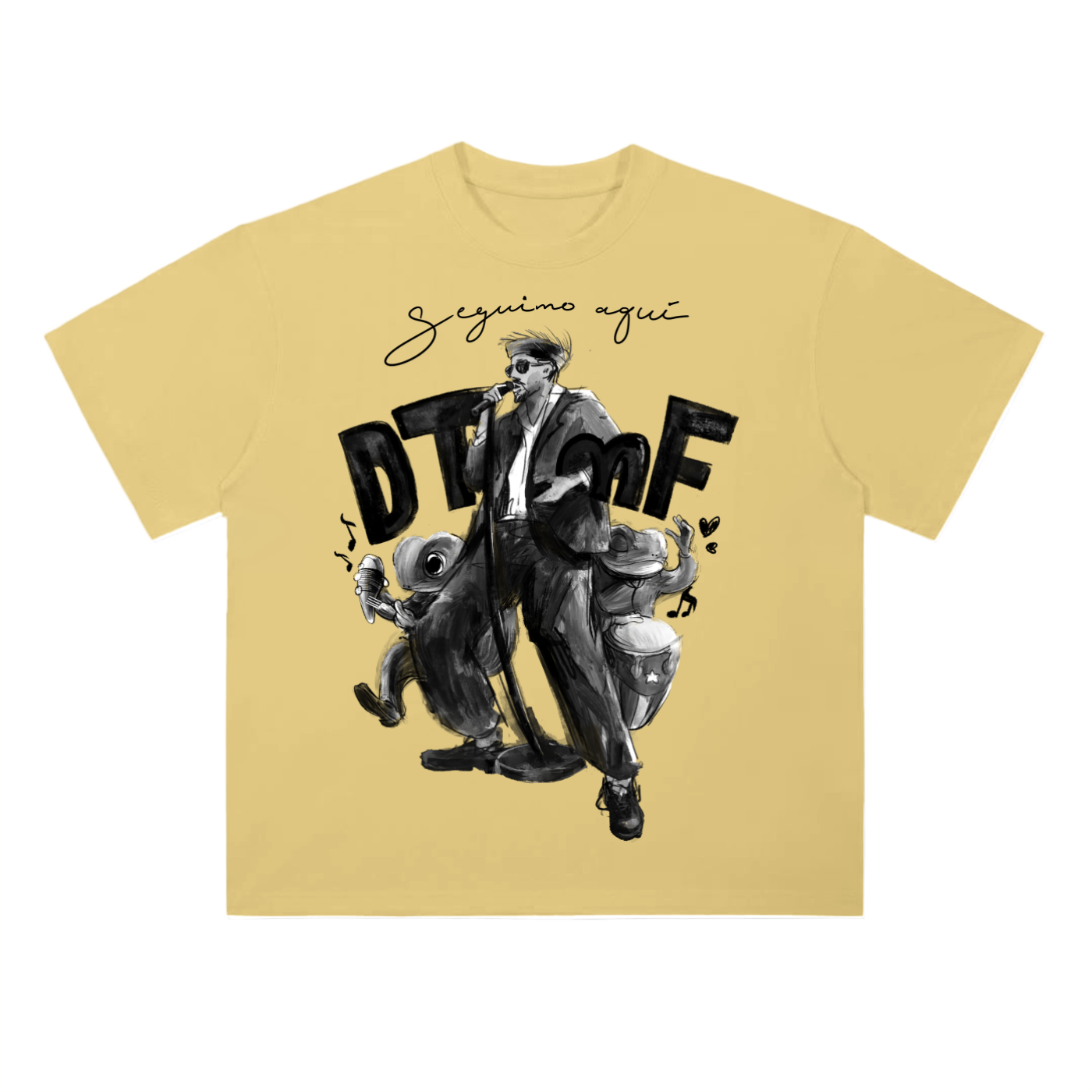 Bad Bunny - DTMF Sketch T-Shirt