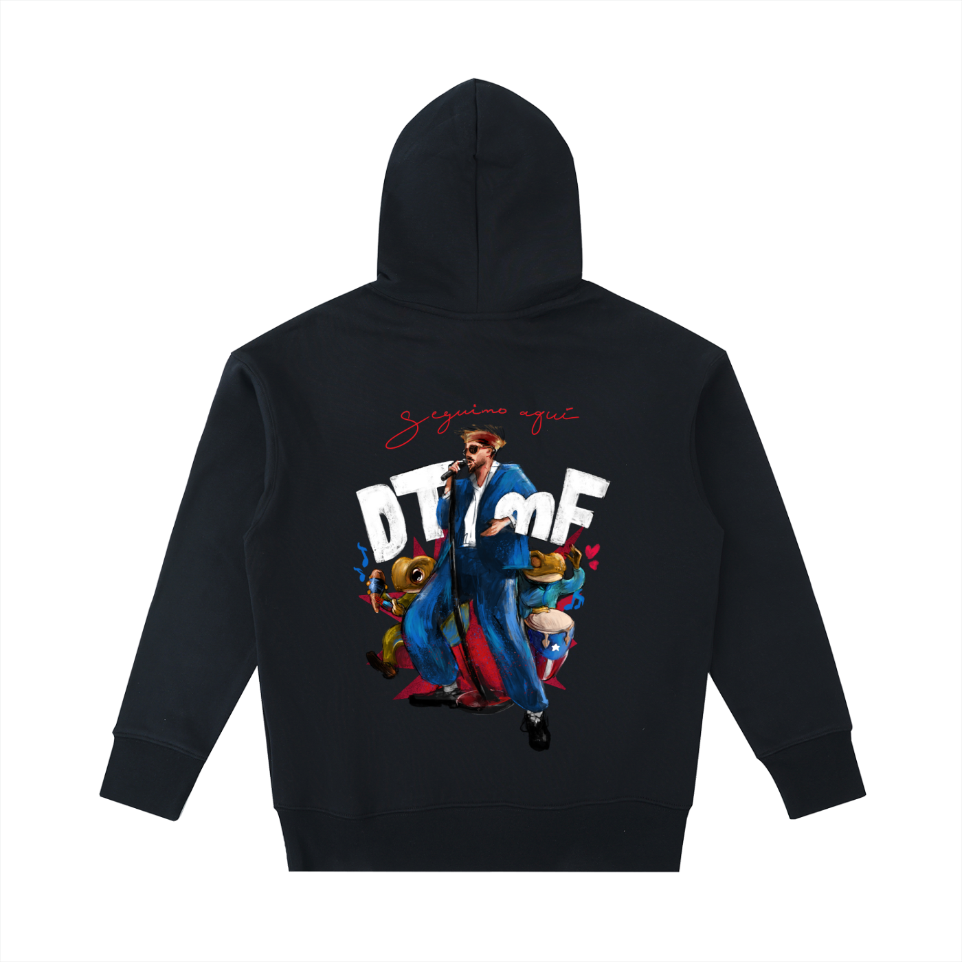 Bad Bunny - DTMF ULTRA Premium Heavyweight Pocket Hoodie
