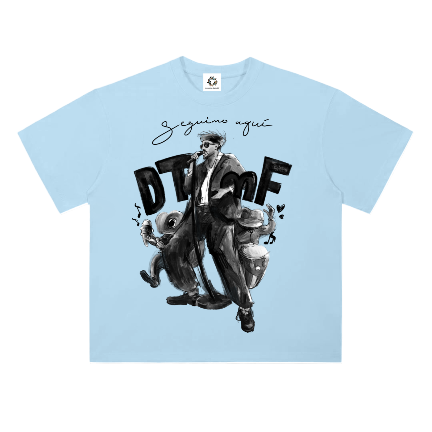 Bad Bunny - DTMF Sketch T-Shirt