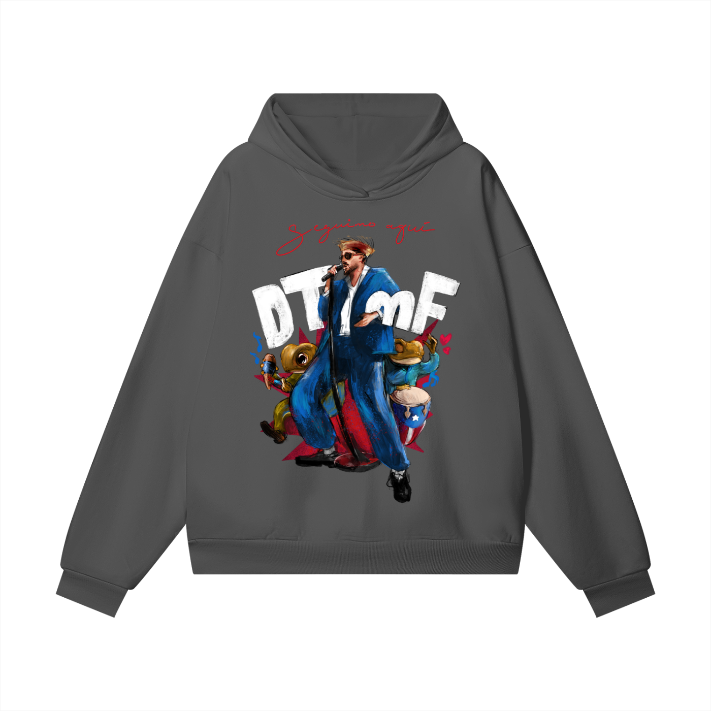 Bad Bunny - DTMF Heavyweight Hidden Pocket Hoodie