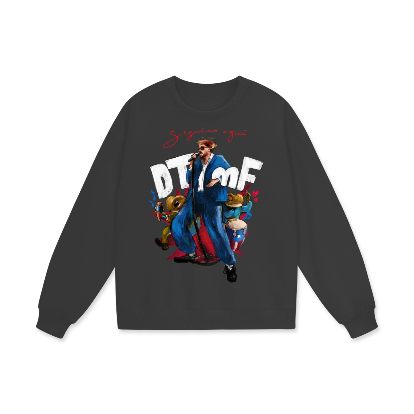 Bad Bunny - DTMF Heavyweight Drop Shoulder Sweatshirt