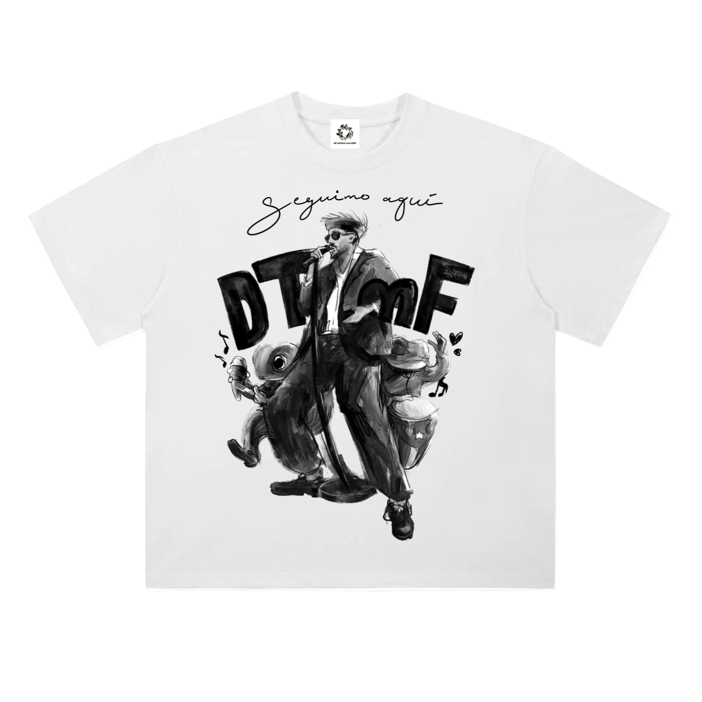Bad Bunny - DTMF Sketch T-Shirt